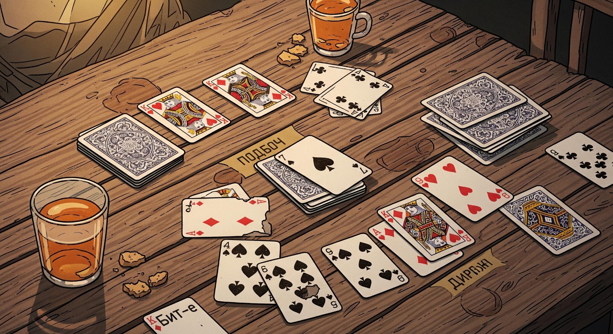 Durak korttipeli – Helposti selitetyt säännöt aloittelijoille