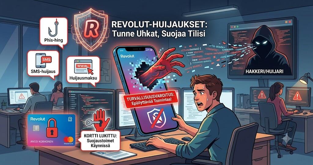 Revolut huijaus -Onko Revolut luottokortti turvallinen?